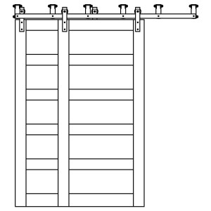 Folding door